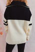 'Isolde' Knit Pullover Sweater - Celes Fashion